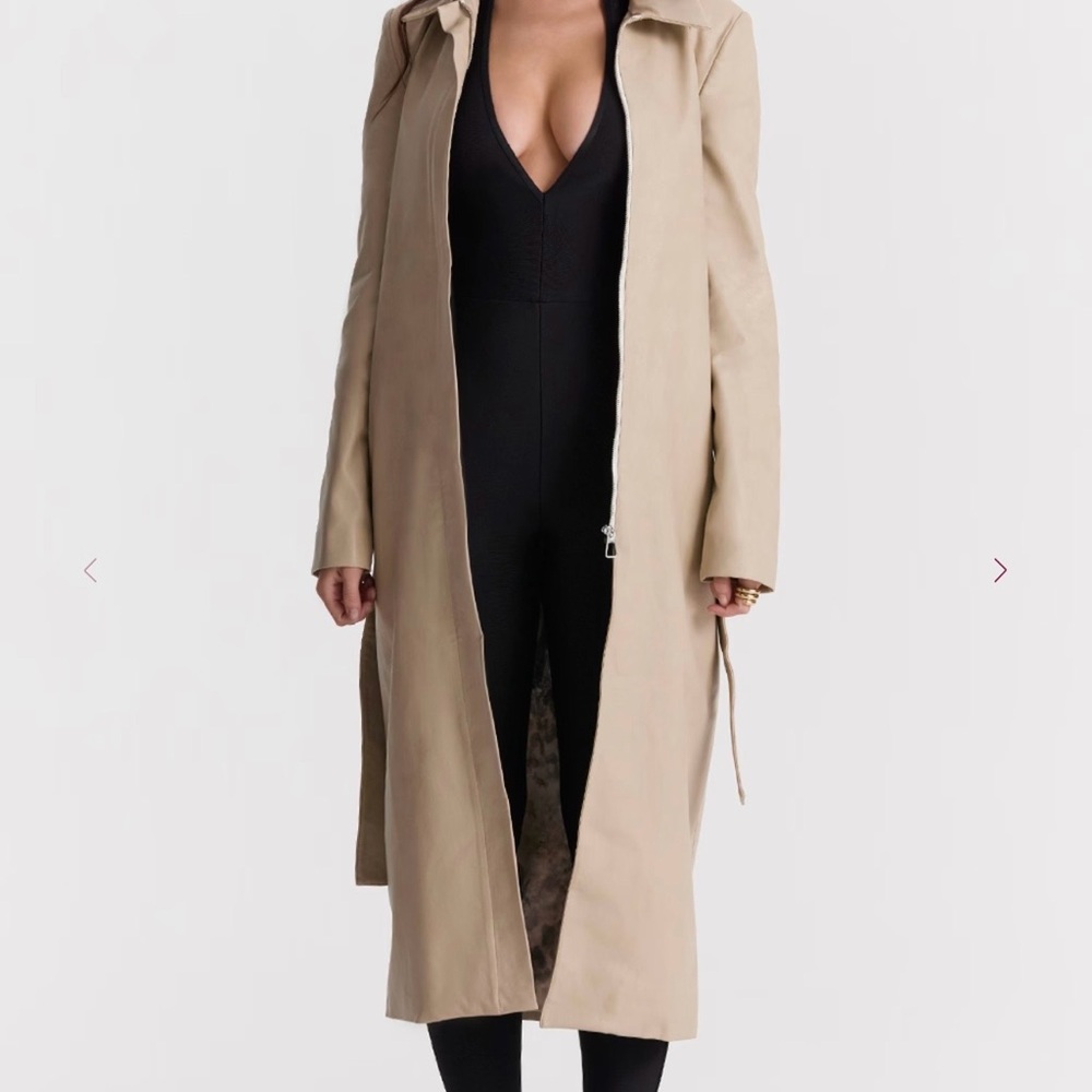 House of CB Beige Trench Coat